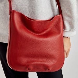 🆕 SHINOLA Detroit Leather Hobo Bag Crossbody